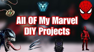 All Of My Marvel DIY Projects [upl. by Loy]