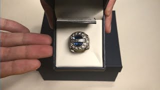 Jostens Bling Top 2018 Class Ring Unboxing [upl. by Kelila]