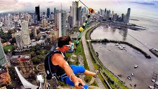 Worlds Largest Urban Zipline [upl. by Niltiak85]