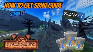 How to get SDNA guide  Dinosaur Simulator [upl. by Elleraj]