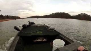 Crappie Fishing Lake Lanier on Jet Jon [upl. by Aenehs]