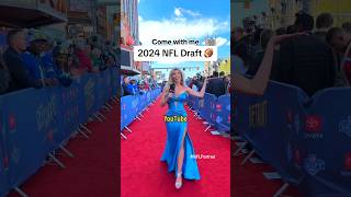 My INSANE NFL DRAFT Experience🏈 NFLPartner nfldraft nfl football sports NFL YouTube [upl. by Elbring491]