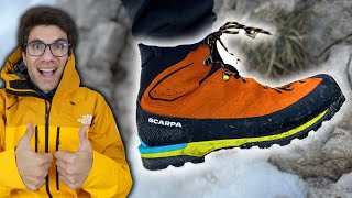 Lo Scarpone del SOCCORSO ALPINO  Recensione Scarpa Zodiac Tech GTX [upl. by Enirehtak]