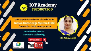 Introduction to IKS  Science amp Technology [upl. by Hereld692]