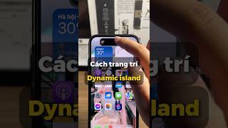 Cách trang trí cho Dynamic island iPhone 👉 Subscribe Apple No1 [upl. by Nadirehs]