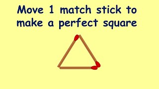 Match stick puzzle  Puzzles with Answer  Feed Brain with Prema [upl. by Jammin]