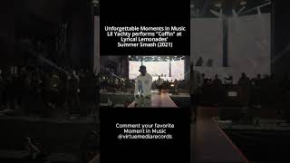 Moments in Music  Lil Yachty performs quotCoffinquot at Lyrical Lemonades Summer Smash 2021 [upl. by Enahsal834]