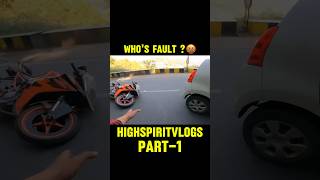 CAR DRIVER HIT BIKER 🤬 shorts [upl. by Fasano]