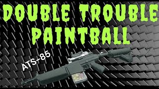 CRAZY KILL STREAK ATS85 Paintball marker in action at Commando paintball [upl. by Marpet]