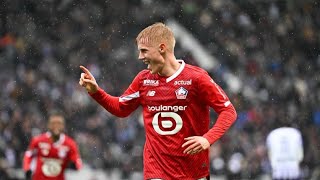 Hákon Arnar Haraldsson  Highlights and Skills  The Future of Losc Lille [upl. by Novihs931]