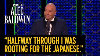 Jeff Ross roast  COMEDY CENTRAL ROAST OF ALEC BALDWIN [upl. by Temme]