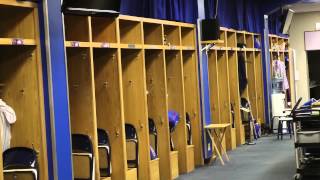 Walking into The Chicago Cubs Clubhouse in Wrigley Field [upl. by Porte]