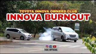 Innova BurnoutToyota Innova Owners Club Kerala [upl. by Sontich682]