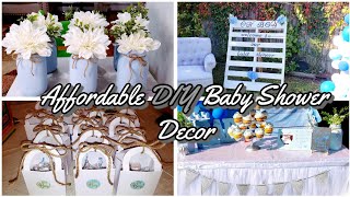 Easy and Affordable Baby Shower DIY Decorations [upl. by Ainsworth]