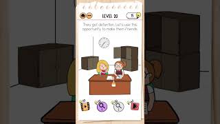 Brain test 2 level20 crazyhighschool Levelinfinityvbraintest2 [upl. by Euqinobe996]