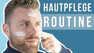 MEINE HAUTPFLEGE ROUTINE AM MORGEN ● MÄNNERPFLEGE TIPPS [upl. by Oah]