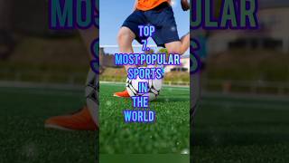 Top 7 Most Popular Sports In The World 🌎🌍trending shorts [upl. by Trabue]