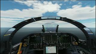 DCS FA18 Case I Aircraft Carrier Landing [upl. by Baiel]