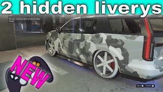 💥 2 HIDDEN LIVERYS 💥1 VAGRANT  GET THEM NOW  GTA 5 ONLINE  NEW DLC [upl. by Notlil]