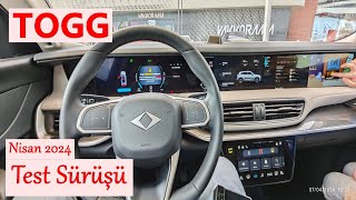 TOGG Test Sürüşü  Nisan 2024  TOGG T10X Electric Car [upl. by Ojillek570]