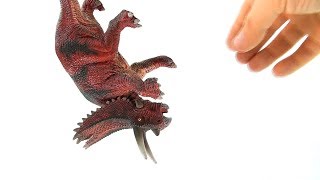 Dinosaur Flipping Song  Dinosaur Song for kids ♫ ♪ ♫  How to Flip Schleich Dinosaurs collection [upl. by Alleras]