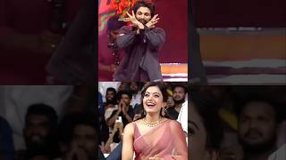 Allu Arjun🔥 Dancing On Pushpa Pushpa Song  Rashmika Mandanna Laughing Allu Arjun Style [upl. by Artimed]