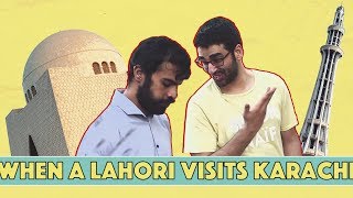 When a Lahori Visits Karachi Part 1  MangoBaaz [upl. by Kory]