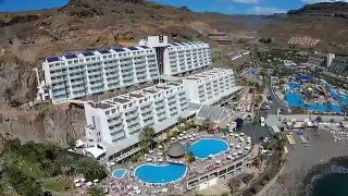 Taurito Princess Hotel in Gran Canaria  Drone Aerial Video [upl. by Gytle]