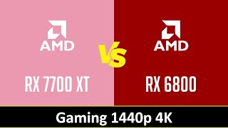 RX 7700 XT vs RX 6800 [upl. by Okire490]