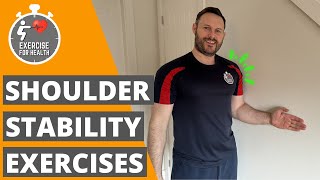 5 isometric exercises to relieve SHOULDER PAIN and weakness [upl. by Sumner]