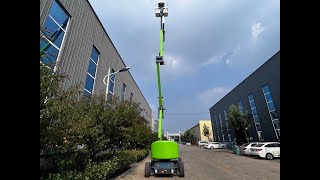 SNSC 157m Electric Articulating Boom lift for 177m working needs [upl. by Nylra]