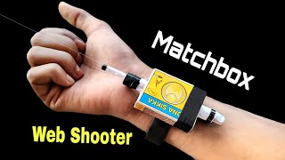 How to make Web Shooter with paper  Easy web Shooter  Paper with shooter gun  Paper craft [upl. by Acillegna]