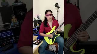 Desafío De Vista Cero 7 Rings Solo De Guitarra Ariana Grande Guitar Cover arianagrande 7rings [upl. by Ardnuasal]