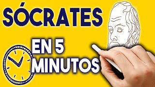 Sócrates en 5 minutos Animación Mayéutica Sofistas Juicio Critón ¿Por qué mataron a Sócrates [upl. by Krasner]