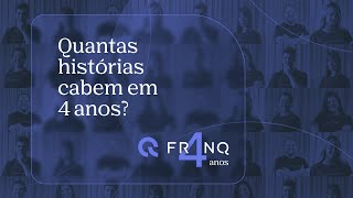 Franq 4 anos  Quantas histórias cabem em 4 anos de Franq [upl. by Esorrebma29]