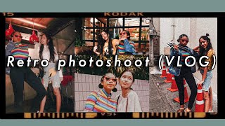 RETRO80’s90’s PHOTOSHOOT VIBES VLOG  OUTFIT IDEAS [upl. by Euqcaj187]