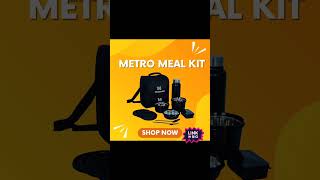 Utsavware Metro Meal Kit– Perfect for Your Daily Meals Website link httpsutsavwarecom lunch [upl. by Sihun487]