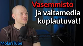 Valtion valtamedian ja vasemmiston toimijoita somekuplaa rakentamassa [upl. by Anehsak]