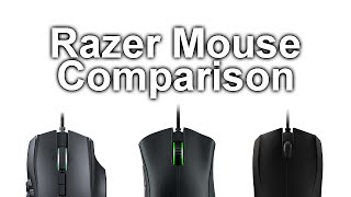 Razer Mouse Comparison [upl. by Torrlow584]