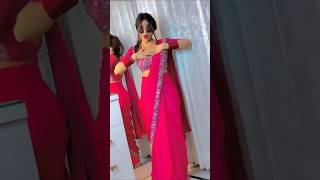 Beautiful hot pink latest saree  Rohit fashion club [upl. by Honniball]