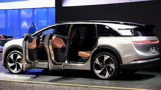 2025 Lucid Gravity Luxury Electric SUV with More Space and Utility 440 mi  LA Auto Show 2023 [upl. by Stelle]