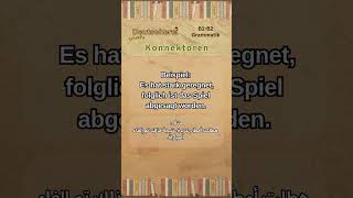 Konnektoren für den Satzfluss erklärt  شرح الموصلات  ألمانية Deutsch [upl. by Collum]