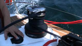 Harken Rewind Radial Electric Winch [upl. by Eissoj]