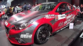 900 HP Mazda 3 Racing car Mazda Axela 2015 2016 video interior exterior [upl. by Bashuk]