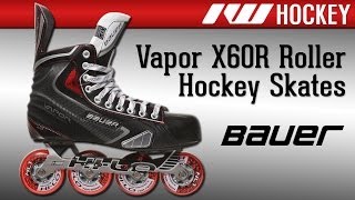 Bauer Vapor X60R Roller Hockey Skate Review [upl. by Fredra978]