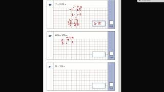 2019 Year 6 SATs Maths Arithmetic Paper 1 walkthrough guide [upl. by Chapland]