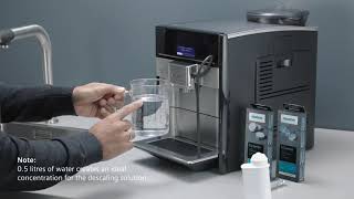 How to Clean and Descale Your Siemens EQ 6 Coffee Machine [upl. by Mihe]