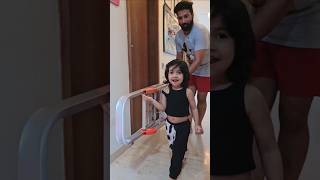 Baby ko mila Golden Fan shorts youtubeshorts funshorts comedyshorts viralshorts trendingshort [upl. by Hairu]