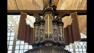 Frescobaldi Toccata Quarta Gerard Adriaanse  Ahrend koororgel Oude Kerk Amsterdam [upl. by Dorena899]