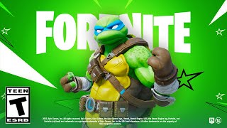 NEW NINJA TURTLE FORTNITE UPDATE NEW ITEMS ITEM SHOP amp MORE Chapter 5 LIVE [upl. by Allistir381]